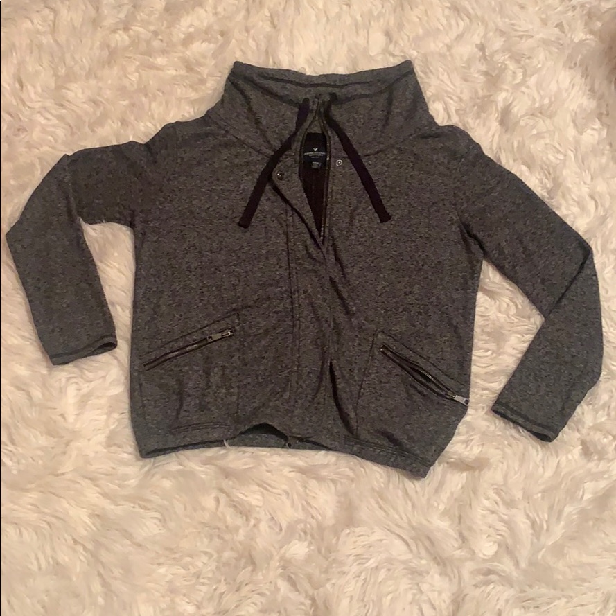 Gray American Eagle Jacket